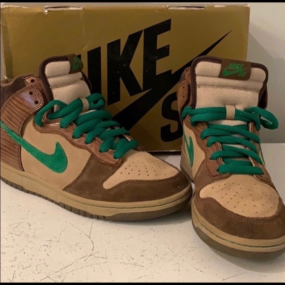NIKE DUNK HIGH PREMIUM SB HIGH WOOD DECK size 7.5 main image 5